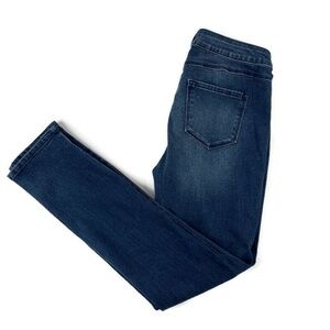 4 What Its Worth Womens Jeans Dark Wash 10